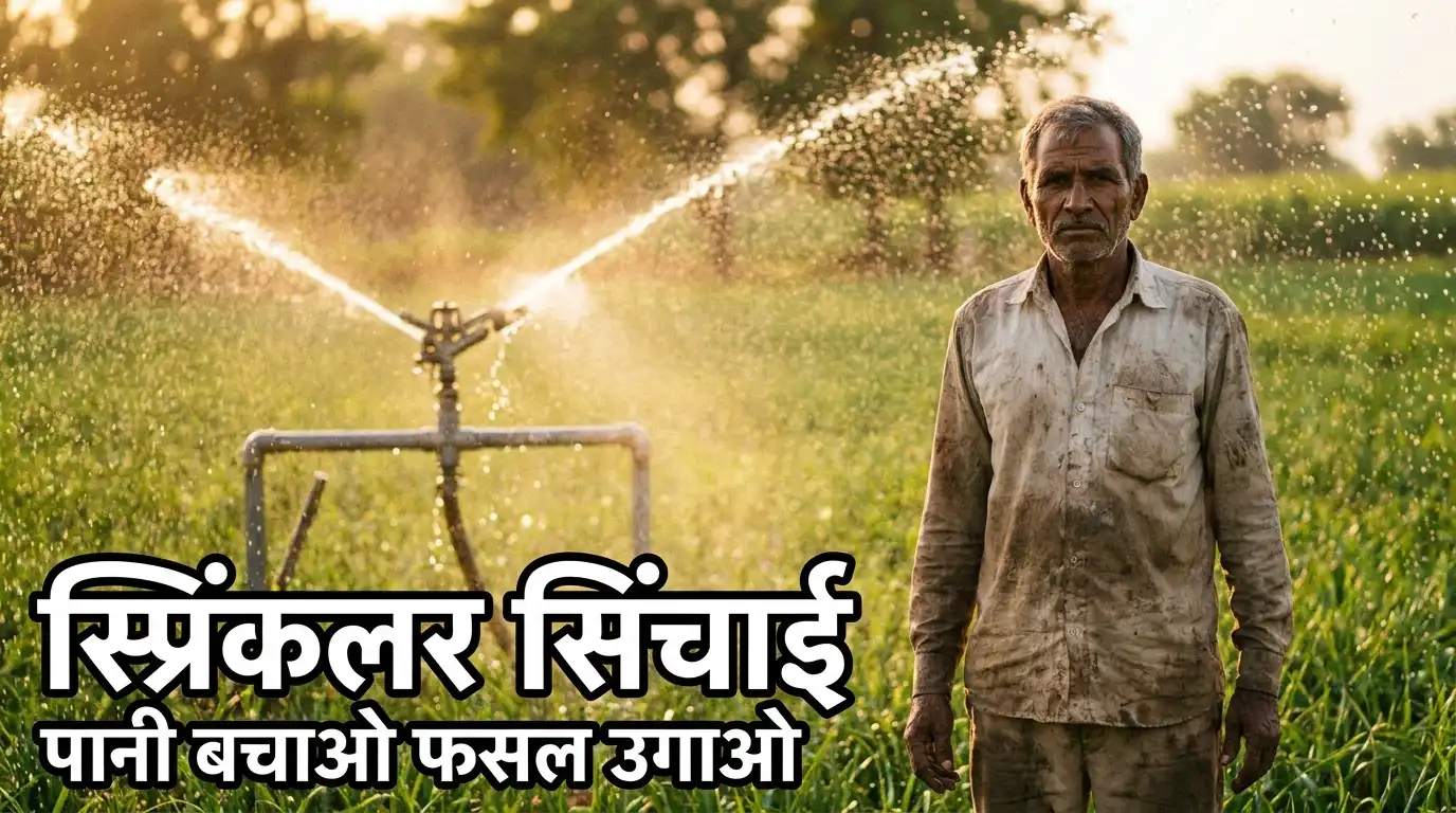 Sprinkler Irrigation – Khet Mein Paani Dene Ka Sahi Tarika