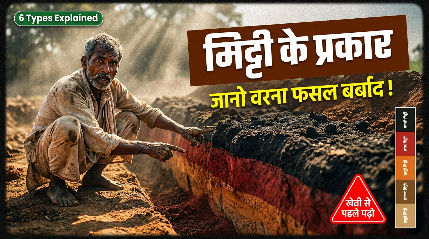 Types of Soil in India – Complete Guide for Farmers and Students